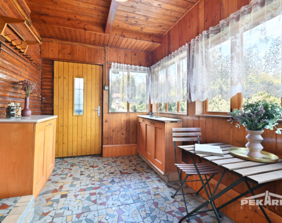 Veranda chaty na prodej - 3kk Okoř
