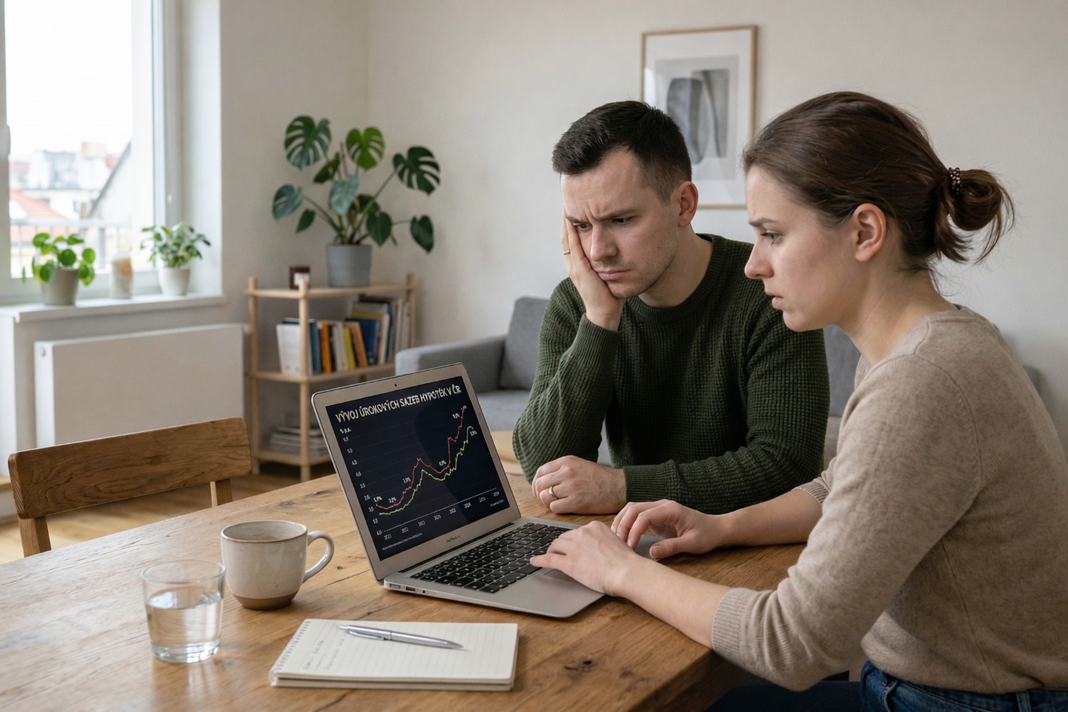 Růst úrokových sazeb u hypoték