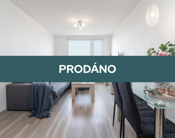 Prodaný byt v Praze Komořanech