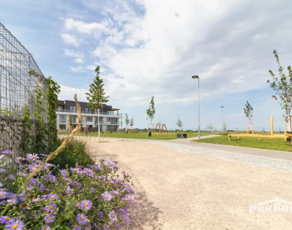 Odpočinkový park v sousedství bytu