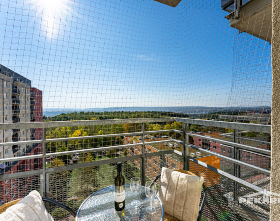 Balkon a výhled na okolí